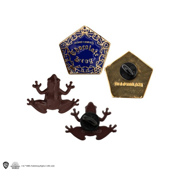 MU Bellatrix Dagger and MU Chocolate Frog Pgymy Puff 2024 pin