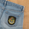 Set of 5 Harry Potter Hogwarts Patches
