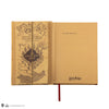 Notebook with Foldable Marauder's Map