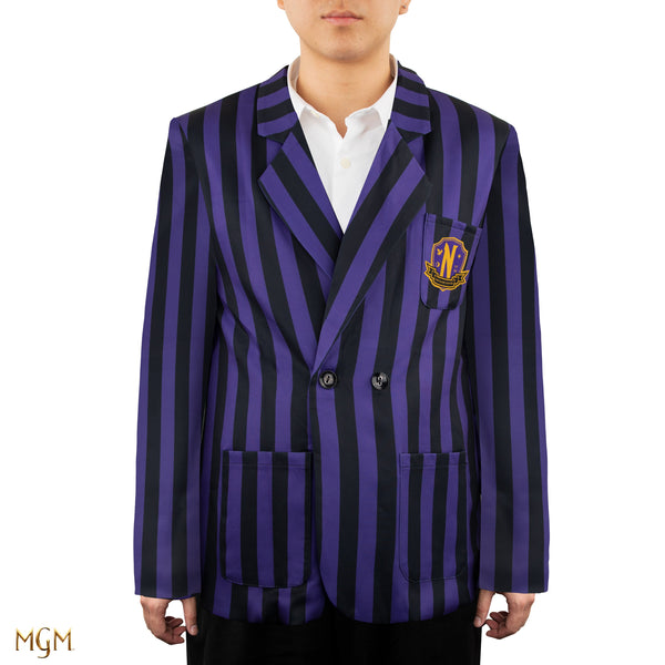 Black and purple blazer best sale