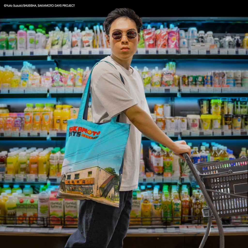 Sakamoto's Day and Night Tote Bag