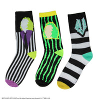 Set of 3 Beetlejuice Socks