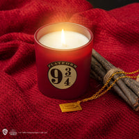 Platform 9¾ Scented Candle With Necklace