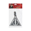 harry potter lugagge tag dealthy hallows packaging