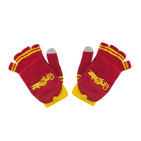 Fingerless Gloves Gryffindor red