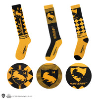 Set of 3 Hufflepuff High Socks