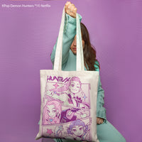 K-Pop Demon Hunters Woven Tote Bag Collection