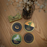 Set of 4 Lord of the Rings Coasters