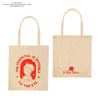The Essential is Invisible to the Eye Cotton Tote Bag