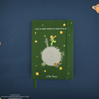 Spinning Asteroid B-612 Notebook