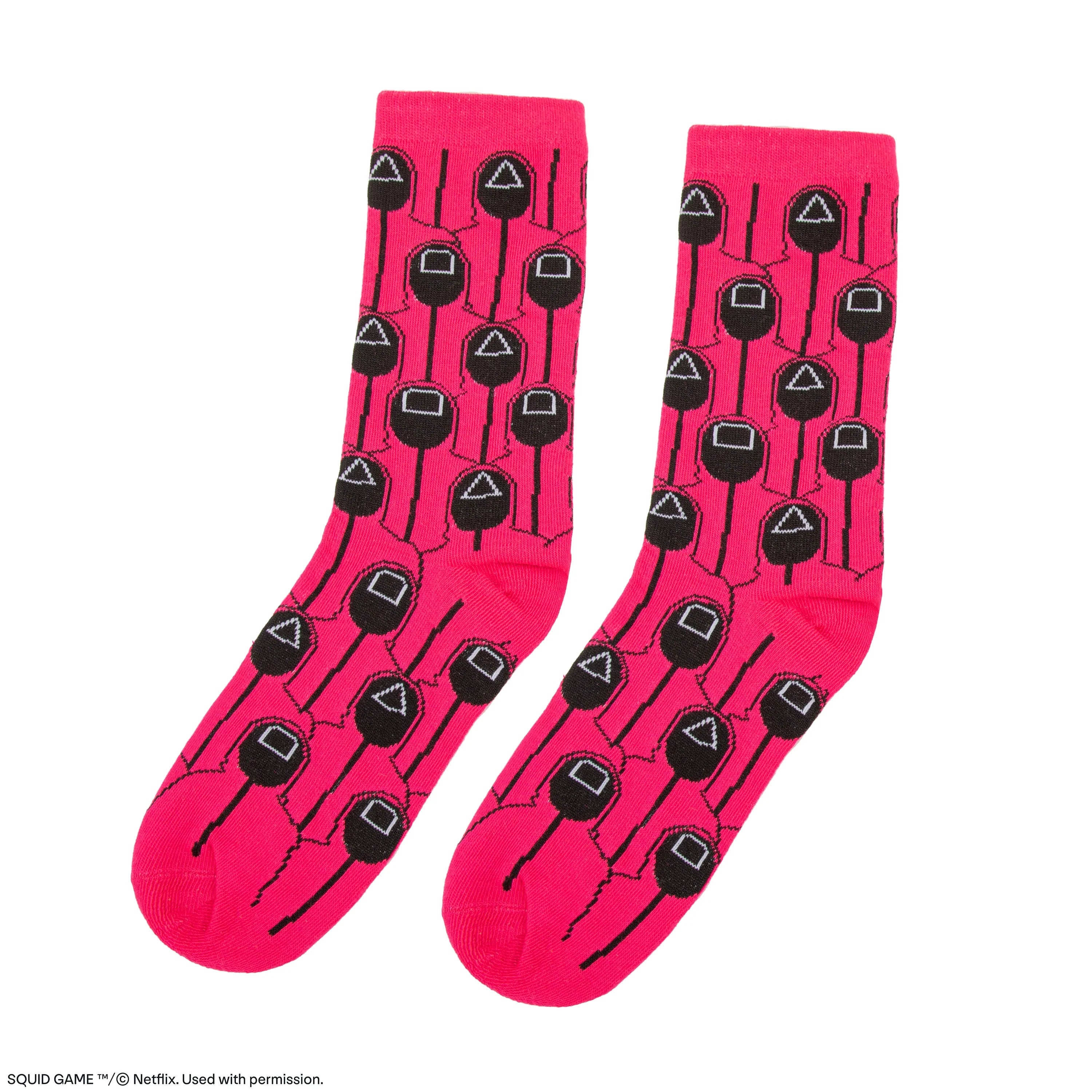 Set of 3 Squid Game Socks Set of 3 Squid Game Socks