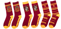 Set of 3 Socks - Gryffindor