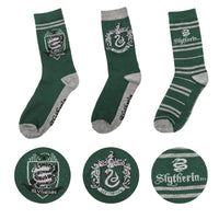 Set of 3 Socks - Slytherin