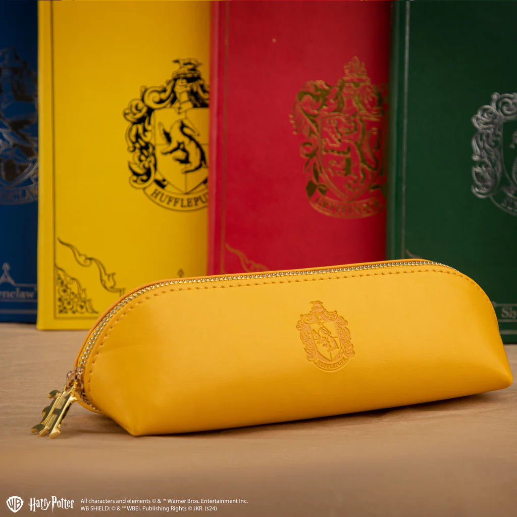 Hufflepuff PU Leather Pencil Case