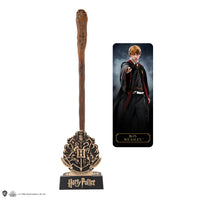 Ron Weasley Wand Pen with Stand & Lenticular Bookmark