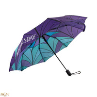 Wednesday Stained Glass Umbrella