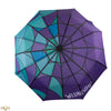 Wednesday Stained Glass Umbrella