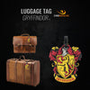 harry potter gryffindor luggage tag