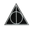 dealthy hallows crest/patch (harry potter)